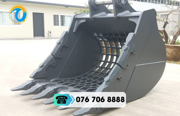 TOP 11 loại gầu máy xúc được sử dụng cho mọi công việc