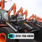 MÁY XÚC LẬT BÁNH LỐP DOOSAN DL420A