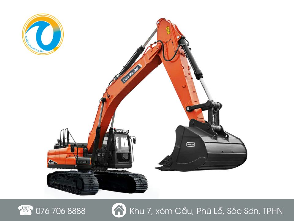 MÁY XÚC ĐÀO BÁNH XÍCH DOOSAN DX360 LCA – 7M