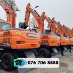 MÁY XÚC BÁNH LỐP DOOSAN DX140W