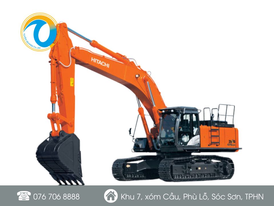 MÁY ĐÀO BÁNH XÍCH HITACHI ZX470-5G