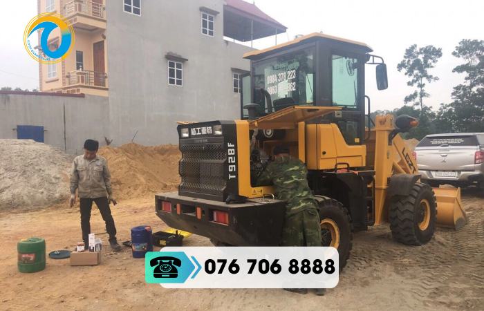 Hướng dẫn bảo dưỡng máy xúc đào và xúc lật đúng kỹ thuật