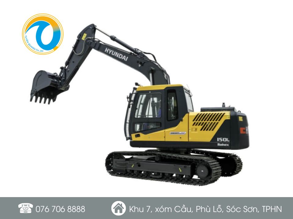 MÁY XÚC BÁNH XÍCH HYUNDAI model R150LS
