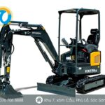 MÁY XÚC BÁNH XÍCH HYUNDAI MINI model HX17AZ