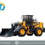 MÁY XÚC LẬT BÁNH LỐP HYUNDAI model HL665