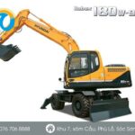 MÁY XÚC BÁNH LỐP HYUNDAI model R180W-9S