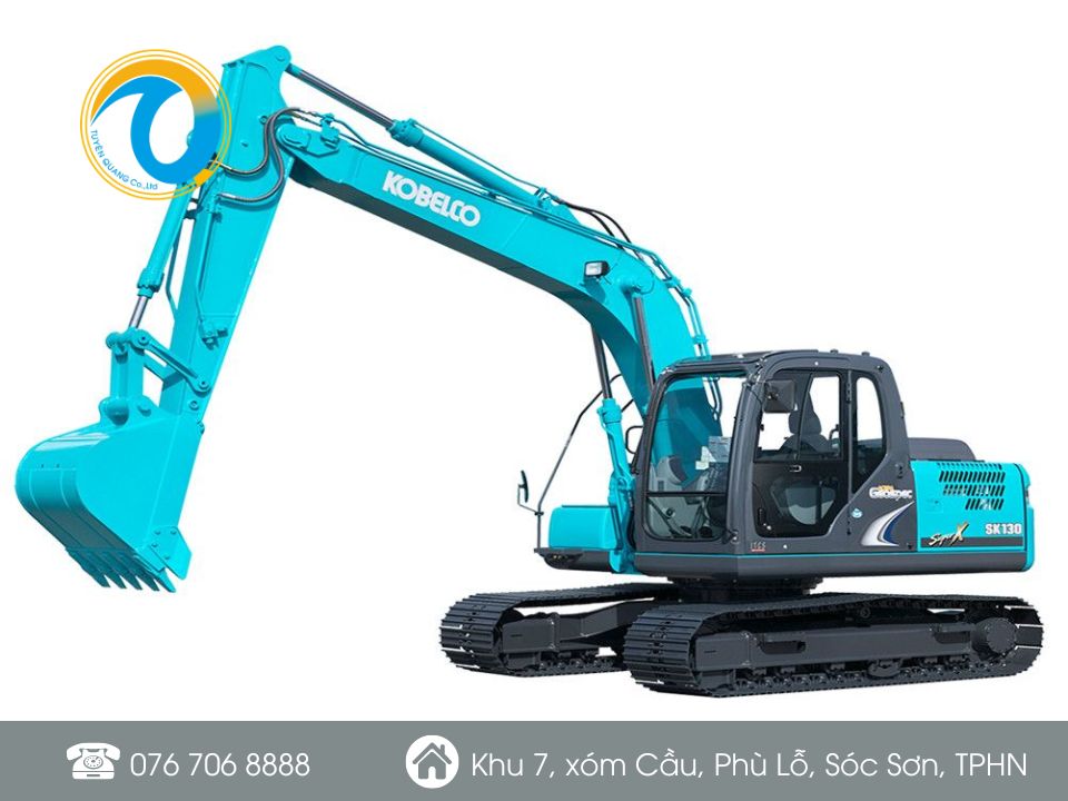 MÁY XÚC ĐÀO BÁNH XÍCH KOBELCO SK130-10