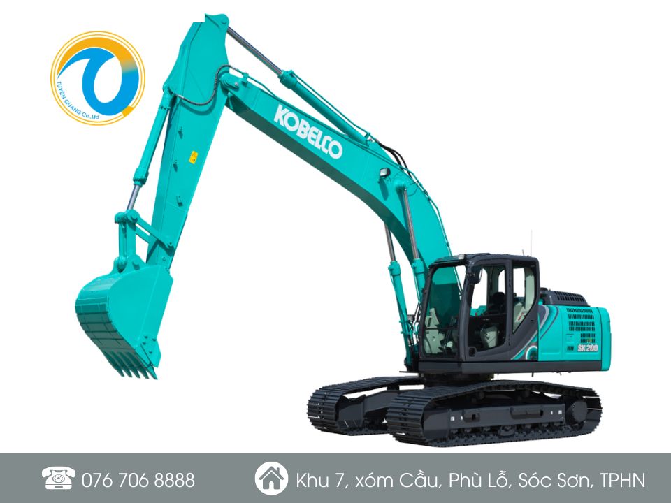 MÁY XÚC ĐÀO BÁNH XÍCH KOBELCO SK200-10