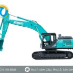 MÁY XÚC ĐÀO BÁNH XÍCH KOBELCO SK380XDLC-10