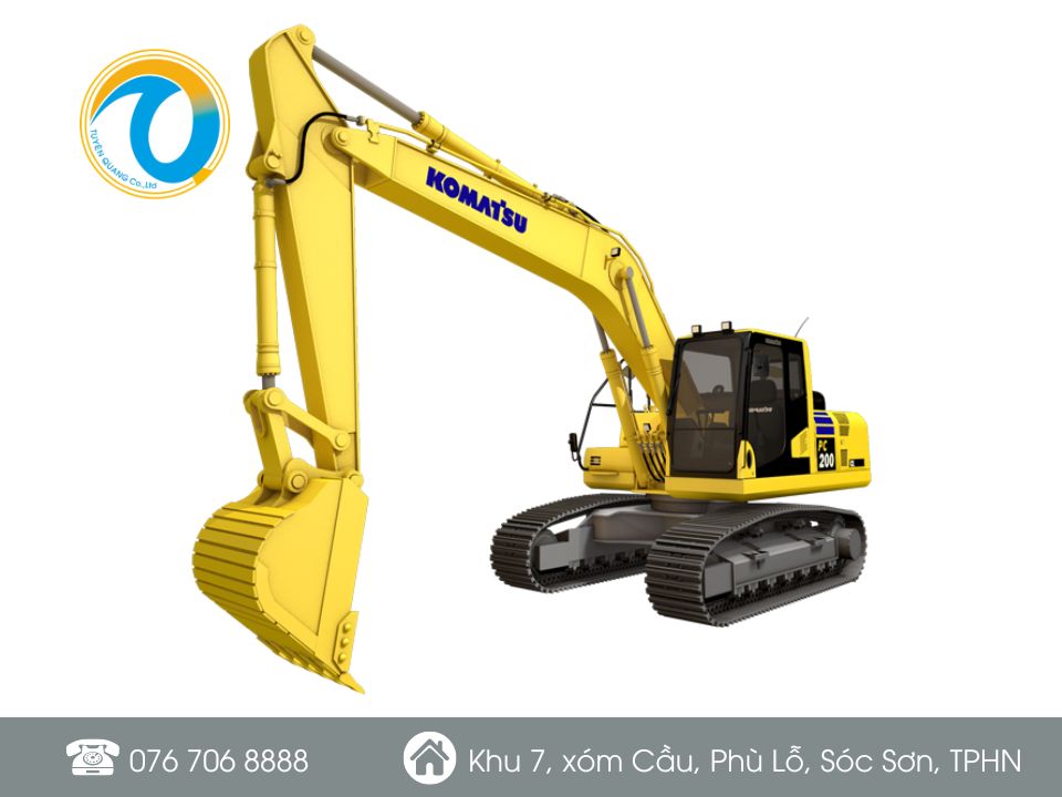 MÁY XÚC ĐÀO KOMATSU model PC200-10MO