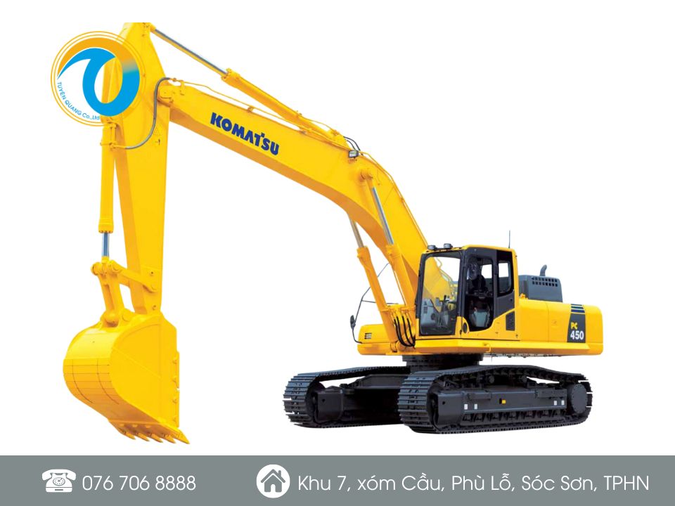 MÁY XÚC ĐÀO KOMATSU model PC450-8