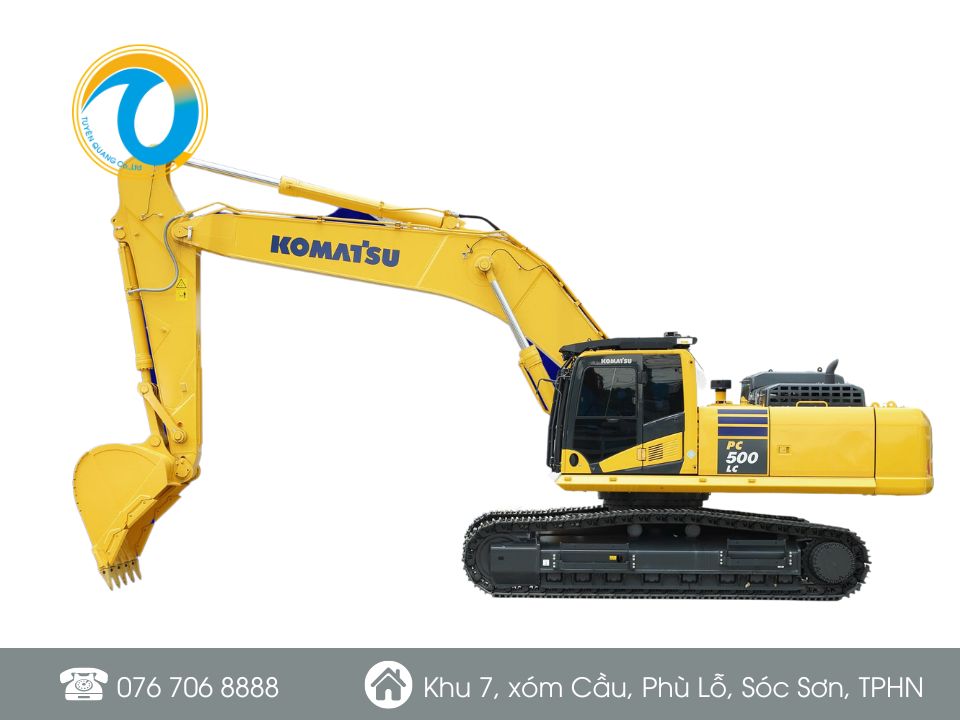 MÁY XÚC ĐÀO KOMATSU model PC500LC-10R