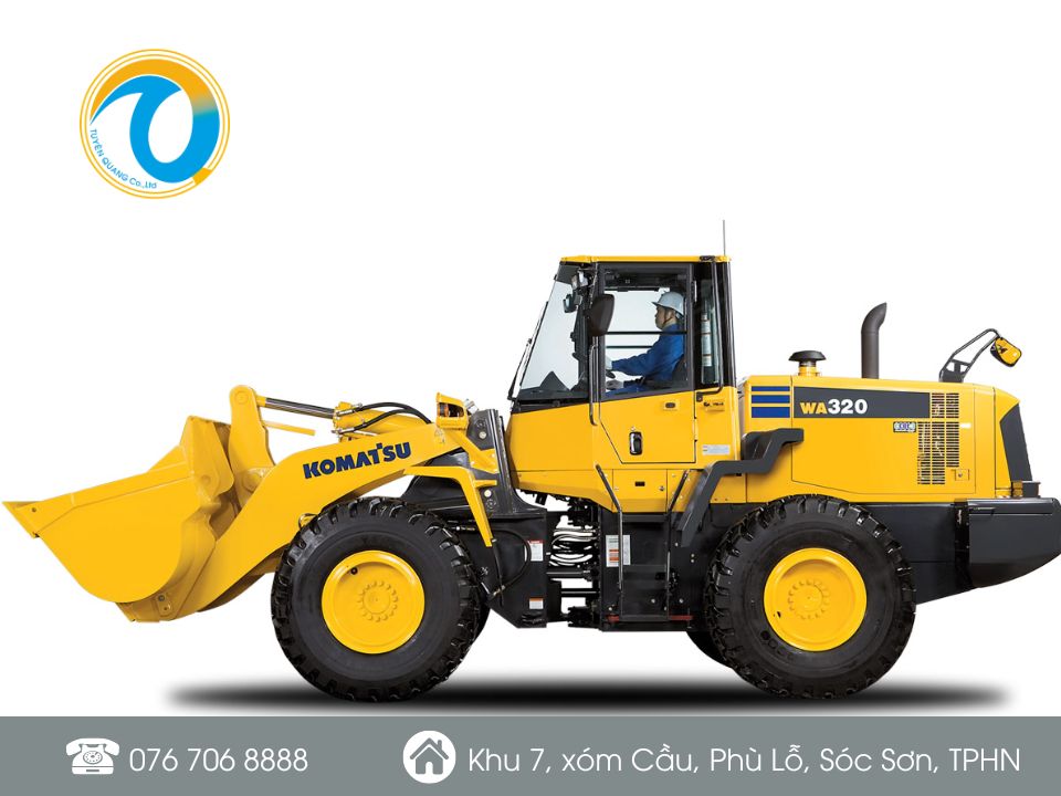 MÁY XÚC ĐÀO KOMATSU model WA320-6