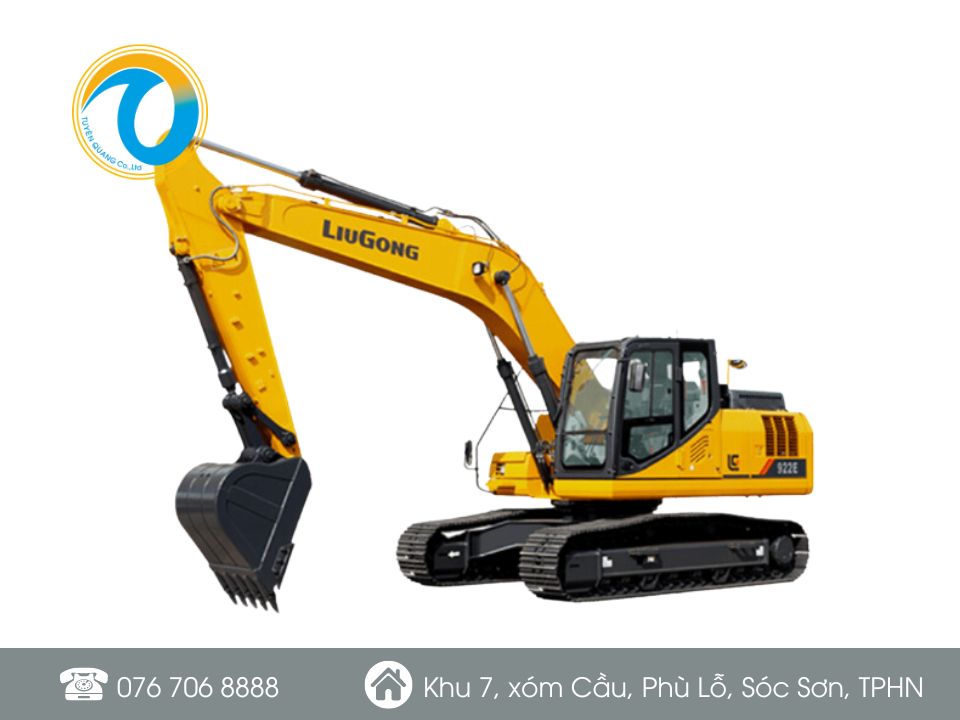 MÁY XÚC ĐÀO BÁNH XÍCH LIUGONG model CLG925E