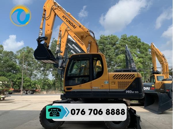 Tìm hiểu các loại máy xúc bánh lốp thông dụng trên thị trường