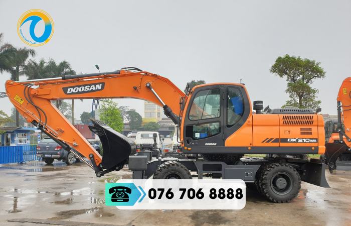 Tìm hiểu các loại máy xúc bánh lốp thông dụng trên thị trường