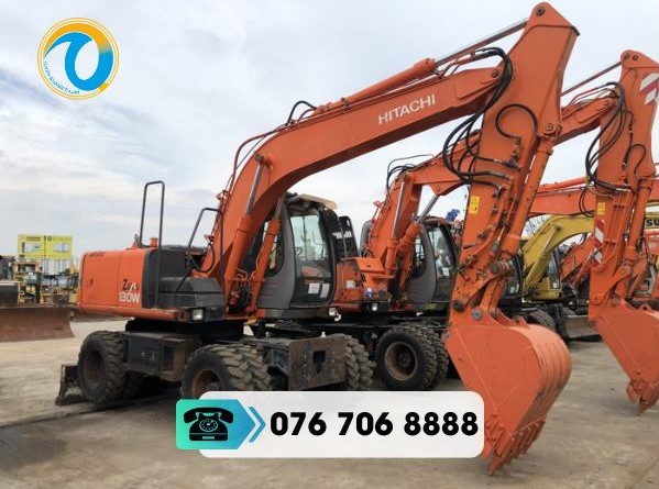 Tìm hiểu các loại máy xúc bánh lốp thông dụng trên thị trường