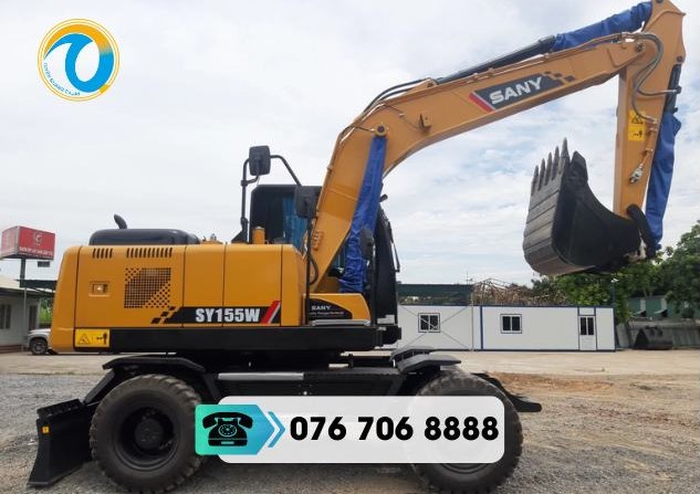 Tìm hiểu các loại máy xúc bánh lốp thông dụng trên thị trường
