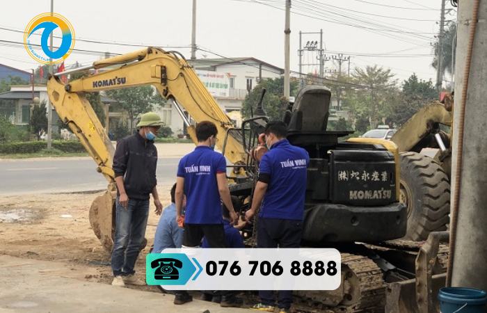 Nguyên nhân và cách xử lý máy xúc bị sôi nước đơn giản