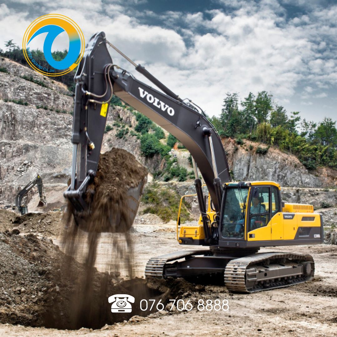 Mọi thứ bạn cần biết về máy xúc VOLVO trên thị trường