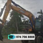MÁY XÚC ĐÀO SANY BÁNH LỐP model SY155W