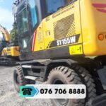 MÁY XÚC ĐÀO SANY BÁNH LỐP model SY155W