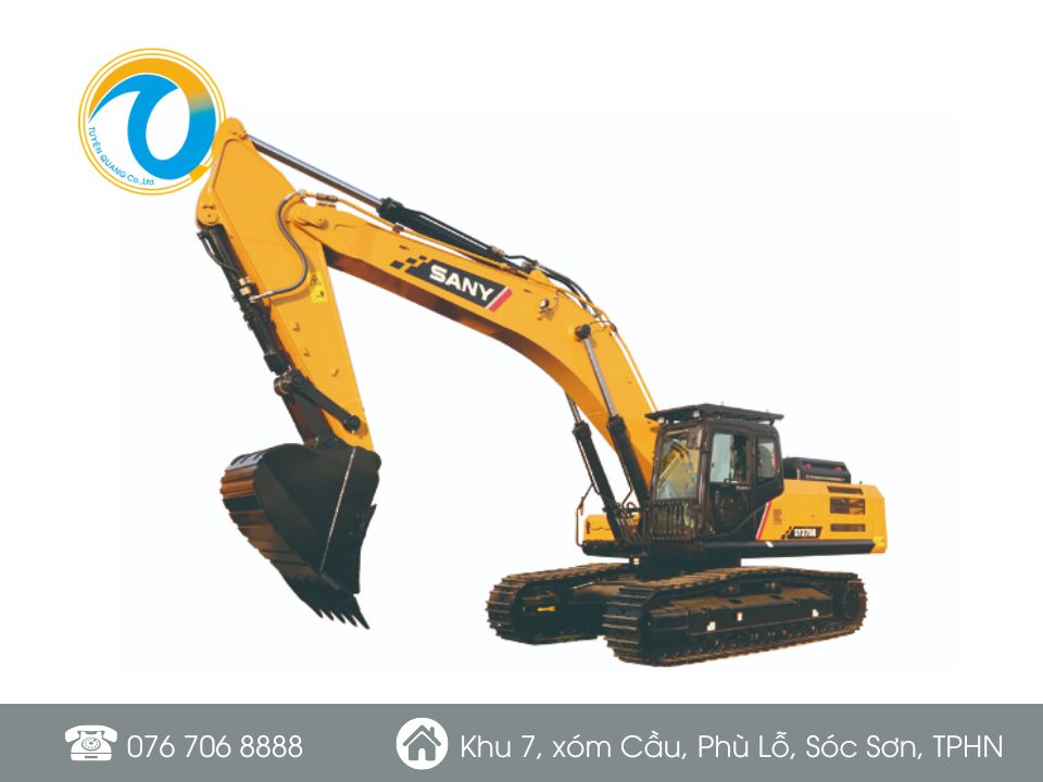 MÁY XÚC ĐÀO BÁNH XÍCH SANY model SY375H