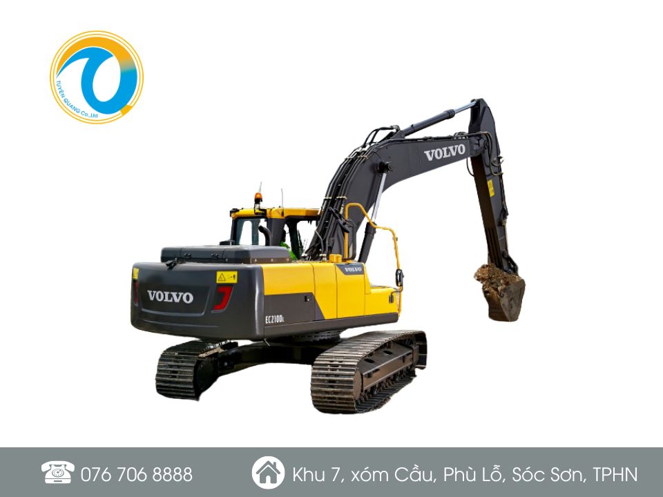 MÁY XÚC ĐÀO BÁNH XÍCH VOLVO EC210D