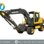 MÁY XÚC ĐÀO BÁNH LỐP VOLVO EW145B