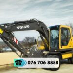 MÁY XÚC ĐÀO BÁNH LỐP VOLVO EW145B