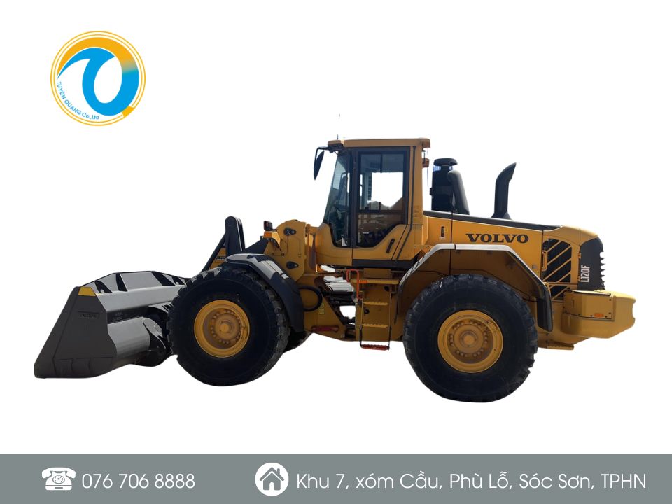 MÁY XÚC LẬT VOLVO L120F