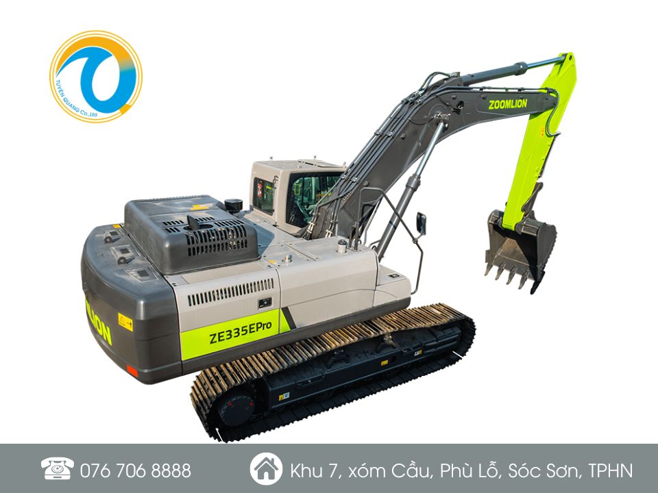 MÁY ĐÀO BÁNH XÍCH ZOOMLION ZE335E