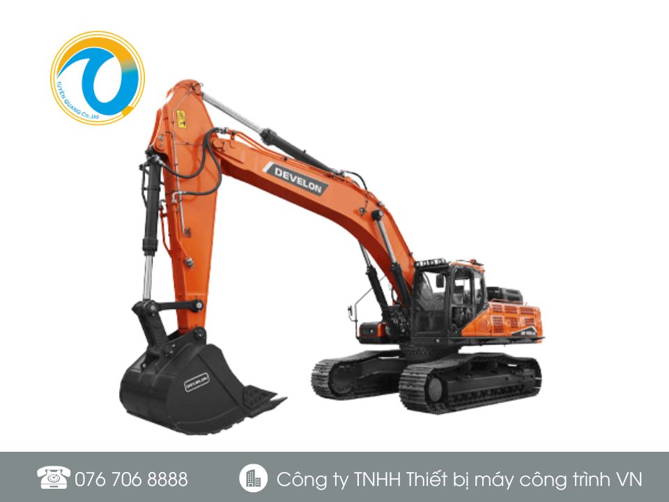 Máy xúc đào bánh xích DEVELON DX340LCA
