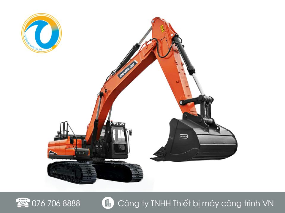 MÁY XÚC ĐÀO BÁNH XÍCH DEVELON DX450LCA-7M