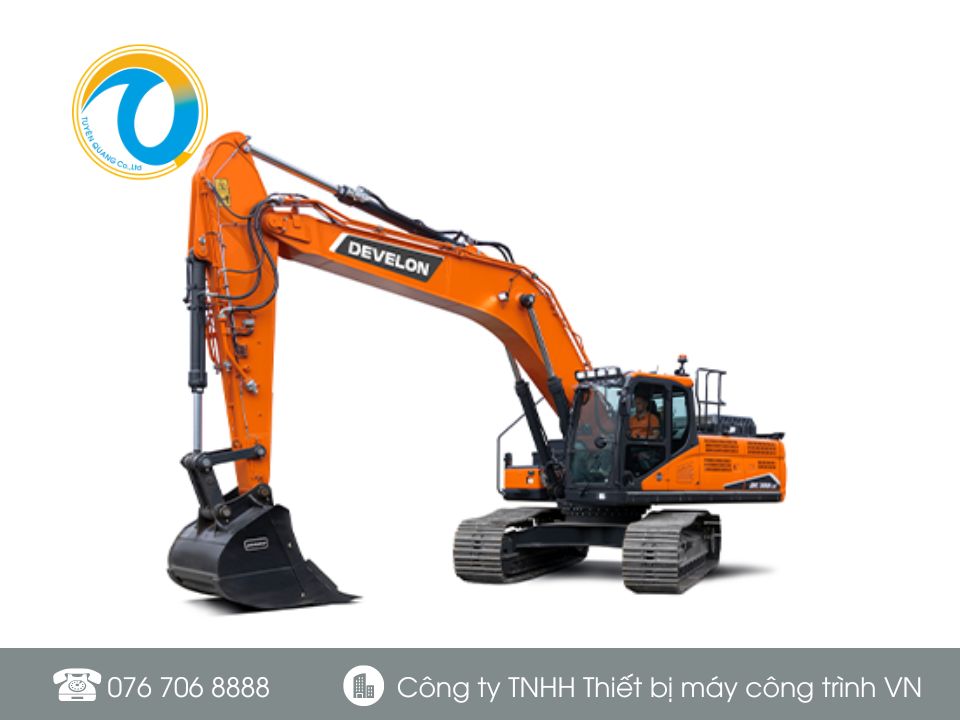 Dòng máy xúc bánh xích DEVELON DX520LCA