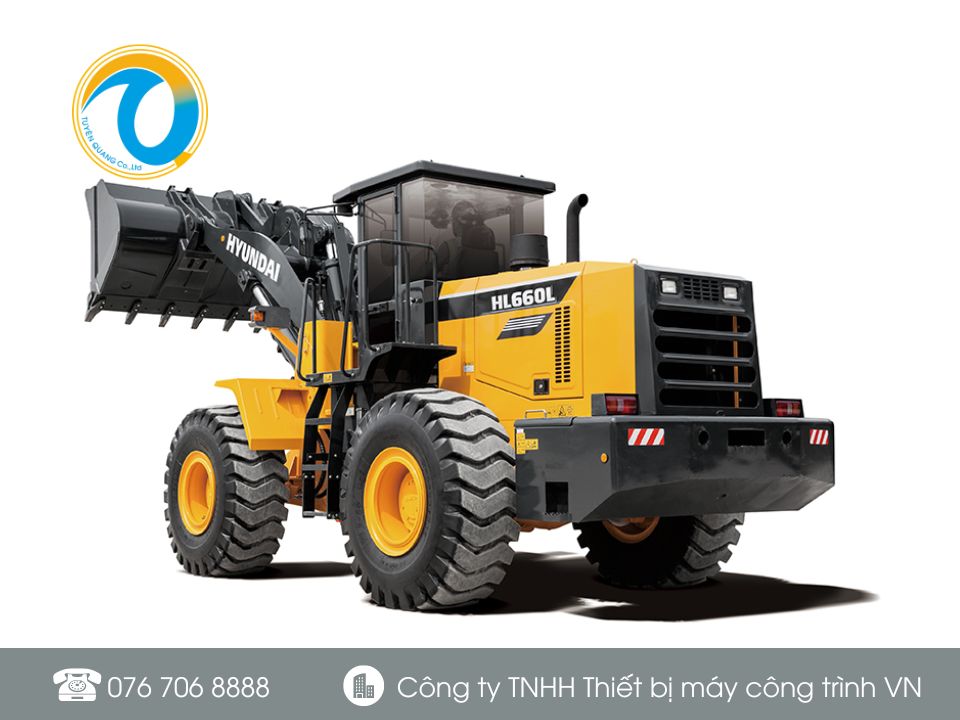 máy xúc lật Hyundai HL660L