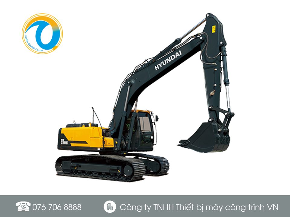 Máy xúc đào bánh xích Hyundai HX210S