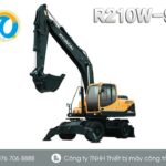 MÁY XÚC ĐÀO BÁNH LỐP HYUNDAI R210W-9S