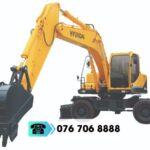 MÁY XÚC ĐÀO BÁNH LỐP HYUNDAI R210W-9S