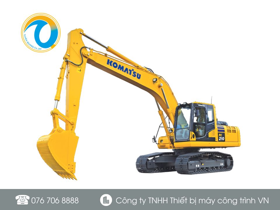 Máy xúc bánh xích KOMATSU PC210-10MO
