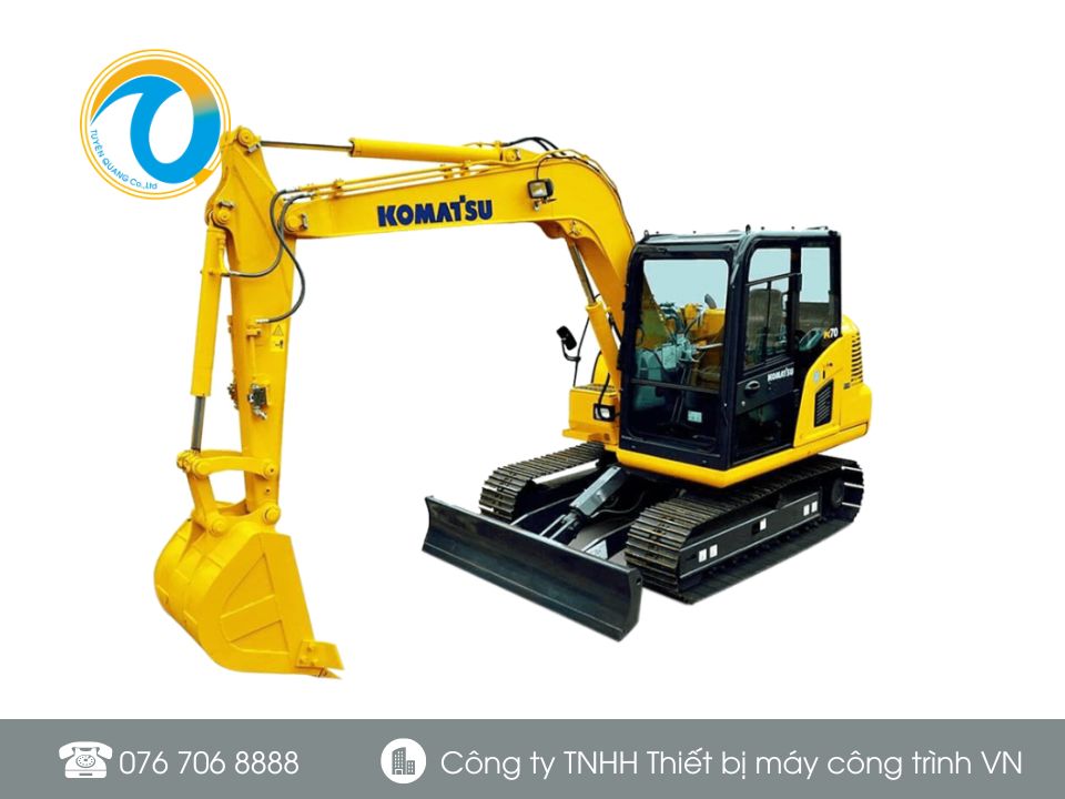 Máy xúc đào bánh xích Komatsu PC70-8