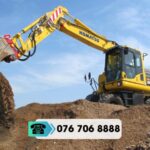 Máy đào bánh lốp Komatsu PW180-10