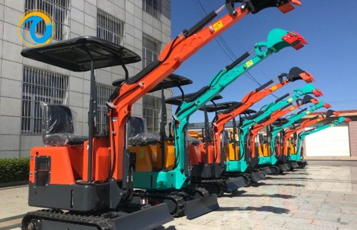 TOP 7 máy xúc mini làm vườn, làm các công việc nhẹ