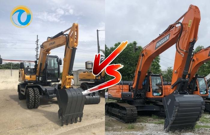 Cách phân loại máy xúc phổ biến trên thị trường