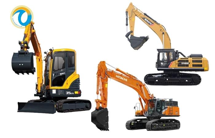 Cách phân loại máy xúc phổ biến trên thị trường