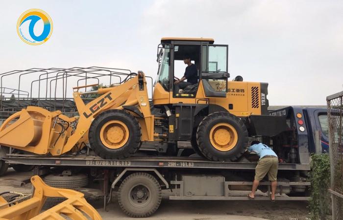Quy trình đăng ký biển số xe máy công trình (máy xúc, xe lu, xúc lật)