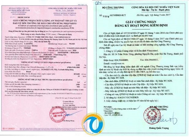 Hướng dẫn thủ tục đăng kiểm máy xúc đúng quy định 2025