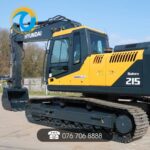MÁY XÚC ĐÀO BÁNH XÍCH HYUNDAI R215 SMART GẦU 1,0M3