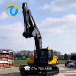 MÁY XÚC ĐÀO BÁNH XÍCH HYUNDAI R215 SMART GẦU 1,0M3