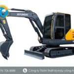 Máy đào bánh xích Hyundai HX60G gầu 0,25m3